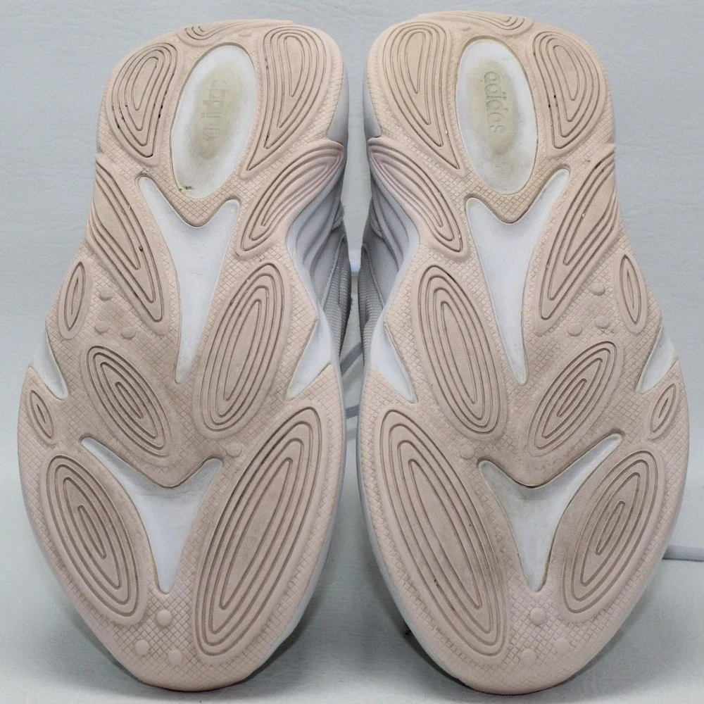 Adidas Ozelia Grey White Suede Mesh Chunky Sneakers‎ GX1728 Womens 7.5
